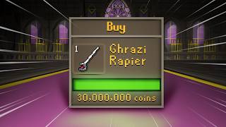 Ghrazi Rapier has hit an All Time Low