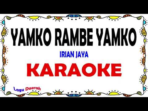 Yamko Rambe Yamko - Karaoke