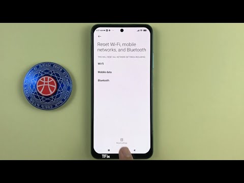 How to reset network, wifi, Bluetooth settings on Xiaomi Redmi Note 10 Android 11