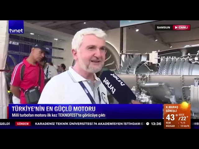 TV NET | TEKNOFEST Karadeniz | TEI-TF6000 | Prof. Dr. Mahmut F. Akşit