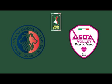 Siena vs. Porto Viro | Men's Serie A2 | 2025/26 - 11ª Giornata | Full Match