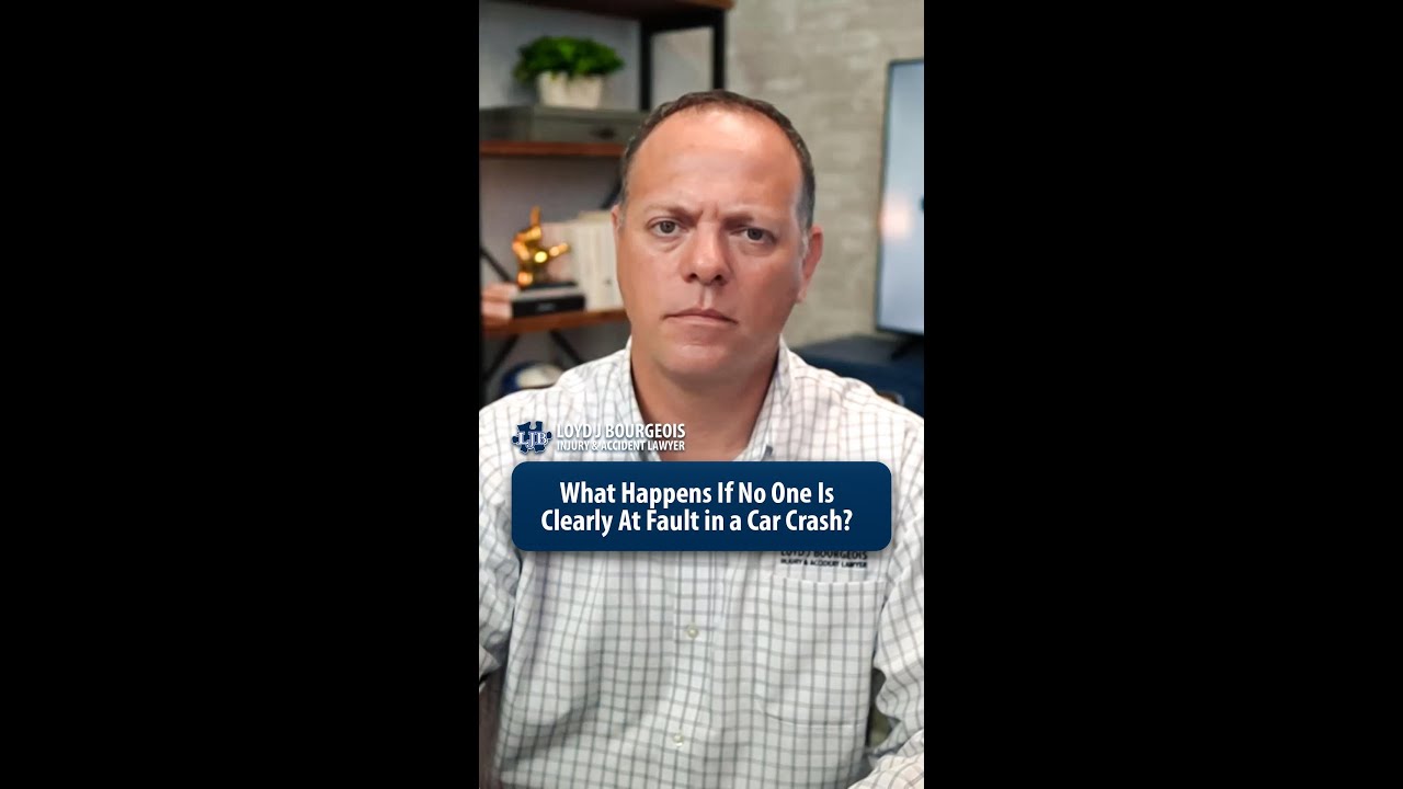 What Happens if No One Admits Fault After a Car Accident in Louisiana?