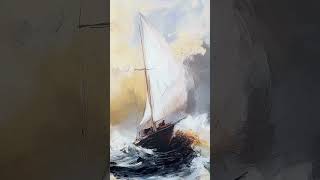 Nástěnný obraz plachetnice