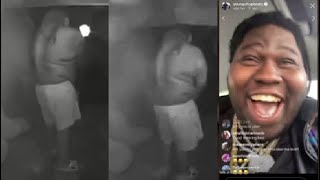 Young Chop Shoots at his OPPS parked outside his Crib  after his Address leaks online.