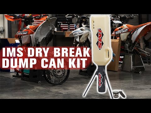 IMS Motorcycle Dry Break Fuel Dump System