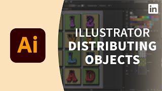 Illustrator Tutorial - Distribute objects