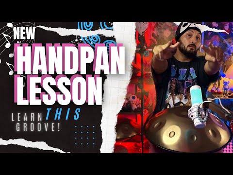 HANDPAN LESSON: Learn This Cool but Simple Groove Today! | Beginner / Intermediate Tutorial |