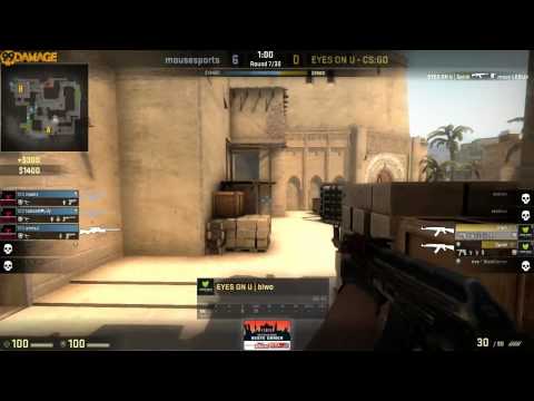 mousesports vs. EYES ON U | EPS Summer 2014 Cup 3 | de_mirage
