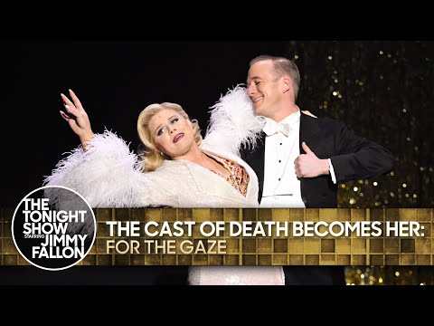 The Cast of Death Becomes Her: For The Gaze | The Tonight Show Starring Jimmy Fallon