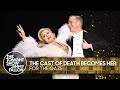 The Cast Of Death Becomes Her For The Gaze The Tonight Show Starring Jimmy Fallon