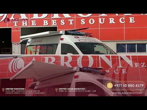 Unstoppable Off-Road Ambulance: Toyota Hiace 4x4 Conversion by Abronn FZE 🚑🌍