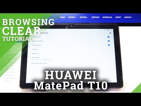 How to Clear Browser Data in HUAWEI MatePad T10 – Erase Chrome Data