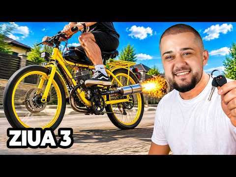 AM PUS MOTOR PE CEA MAI IEFTINĂ BICICLETĂ