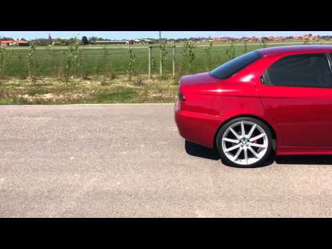 Alfa Romeo 156 3.2 V6 GTA full RVS race exhaust
