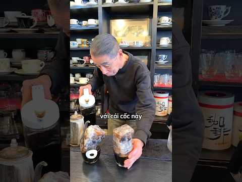 cà phê đá tảng của Nhật Bản không bao giờ loãng