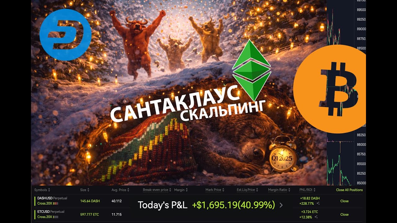 🌲ОЖИДАНИЕ: САНТА-РАЛЛИ 🎢   РЕАЛЬНОСТЬ: САНТА-СКАЛЬПИНГ 🎯