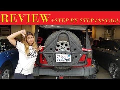 FAIL! Don't buy a DV8 Tire Carrier | Jeep Wrangler