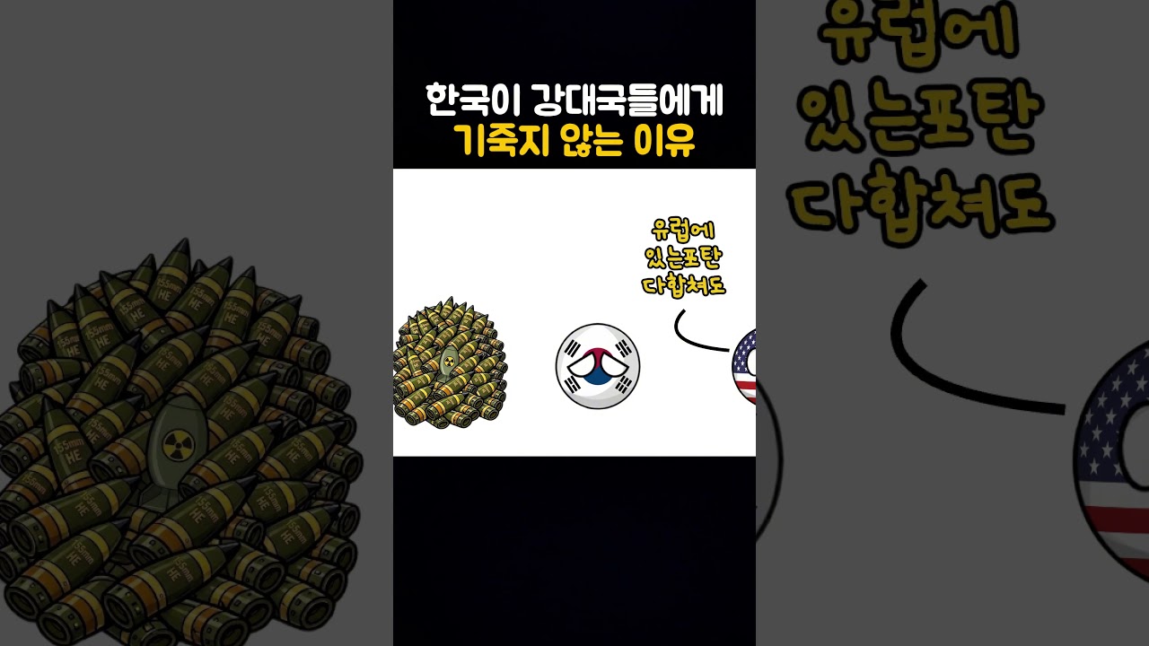 한국이 강대국들에게 기죽지않는이유