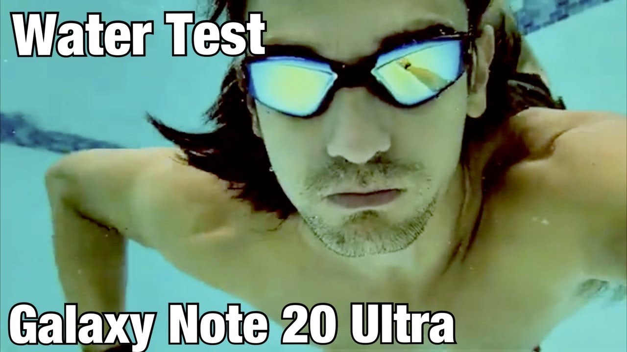 Samsung Galaxy Note 20 Ultra Water Test (Moisture Warning)