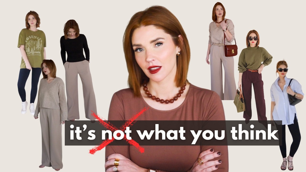 Why you look FRUMPY in Basics (it's NOT what you think)...✨7 Simple Ways to Fix It!✨