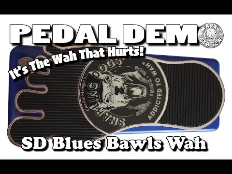 Snarling Dogs Blues Bawls Wah 2000s - Blue image 8