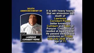 Lawrence Cornibert Pierre  ~ Short Obituary