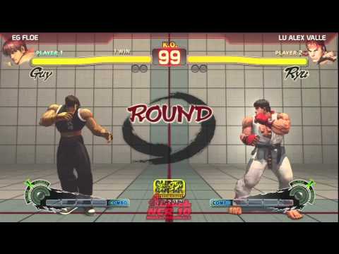 SSF4: EG Floe vs LU Alex Valle - NCRX Top 8