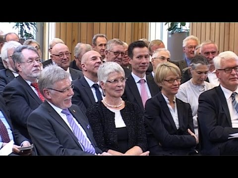 Verabschiedung Landrat Püning und Vereidigung Landrat Sch. Pellengahr