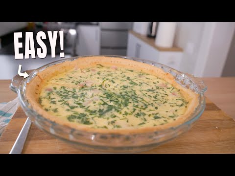 Ham And Cheese Quiche Recipe Like a Pro Chef!