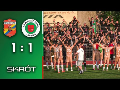 Mazowsze Grójec - Powiślanka Lipsko 1:1 (Skrót)