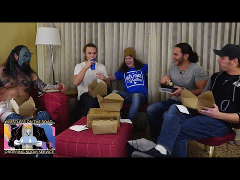 Watch – Wrestlers On The Road Ordering Room Service w/ Jurassic Express