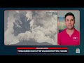Tongan Olympian Explains Difficulty Contacting Father After Volcano Erupts - Video