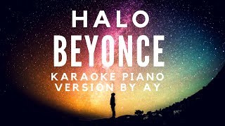 Halo - Beyonce (Piano Karaoke Version)