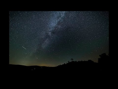 Bayerischer Wald - Nachthimmel über Zottling 2022