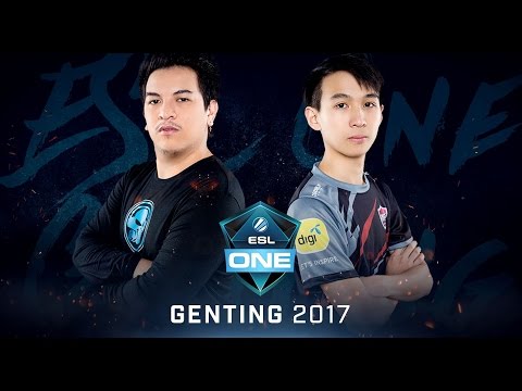 Dota2 - Execration vs. WG Unity - Group B Elemination [Game 1] - ESL One Genting 2017