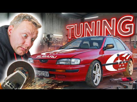 Picuję SUBARU Imprezę! - naprawy w GARAŻU - Kickster MotoSprzedaFca #9 [ część 2/3 ]