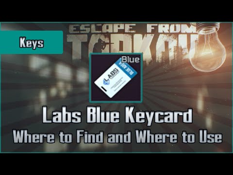Labs Blue Keycard (LEDX Spawn) Where to Find and Location to Use - Escape from Tarkov Key Guide EFT