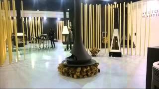 Пристінний дизайнерський камін Traforart Arlet Frontal