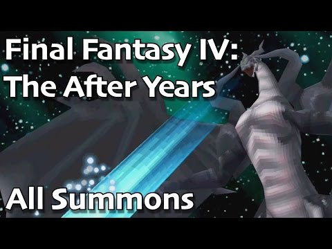 Final Fantasy IV: The After Years iOS - All Summons