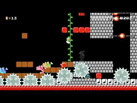 Helper Beetle-1: Auto Maker by bowserjrun 🍄 Super Mario Maker 2 ✹Switch✹ #blf
