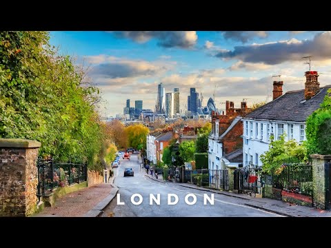Pleasant London City Walking Tour | Hampstead Village | London Walk