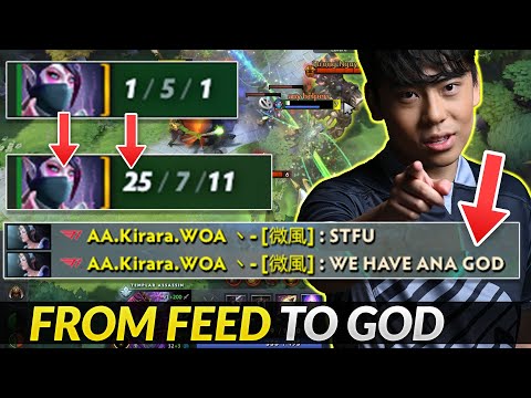 Ana TA - this will happen when you Gank him too Much