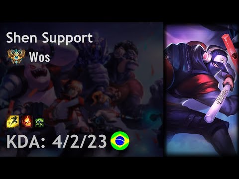 Shen Support vs Braum - Wos - BR Challenger Patch 7.12