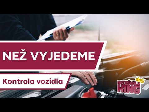 Kontrola vozidla před jízdou / Check the vehicle before driving. Autoškola King -King driving school