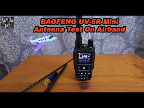 Baofeng UV-5R Mini: Stock Antenna vs Upgrade Test On Airband