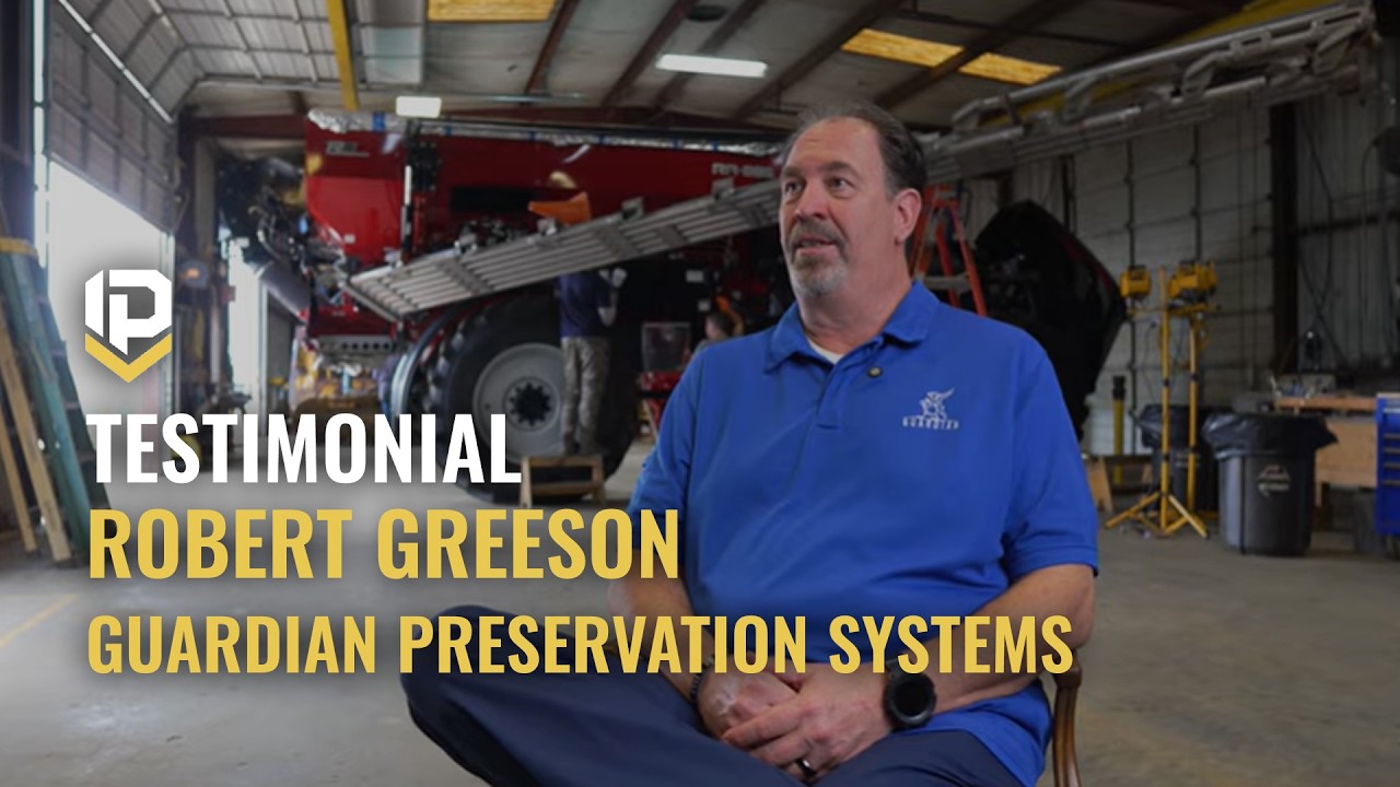 Robert Greeson Guardian Preservation Systems InduroPro testimonial