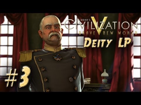 Civilization 5 Brave New World Let's Play Germany Deity - Part 3