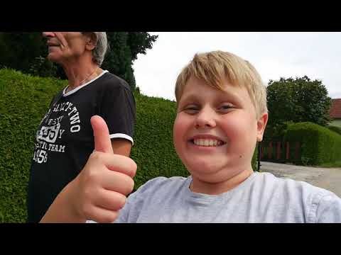 Spaziergang durch Senftenbach, Österreich