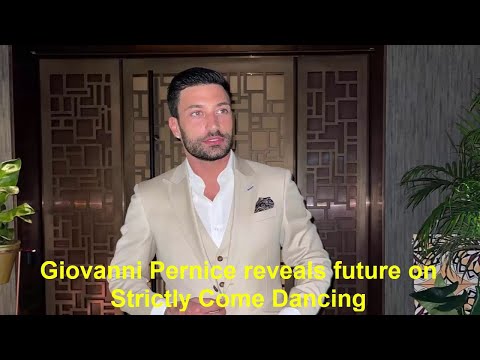 Giovanni Pernice reveals future on Strictly Come Dancing