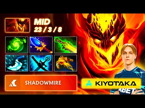 [7.39c] Kiyotaka SHADOW FIEND Mid | Full Gameplay Dota Class